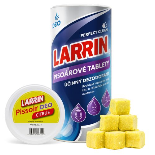 Larrin Pissoir Deo tablety do pisoru Citrus 900 g